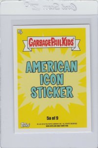 Garbage Pail Kids Bold Billy 5a GPK 2016 American As Apple Pie In Your Face