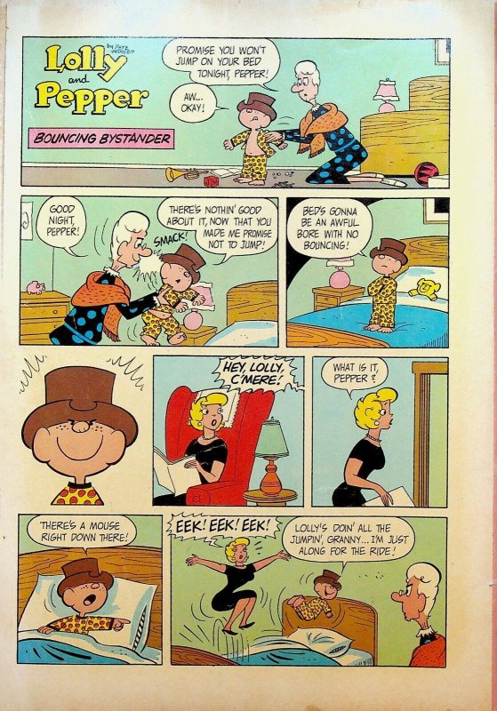 Lolly and Pepper 01-459-207 1962 Dell Comics Pete Hansen
