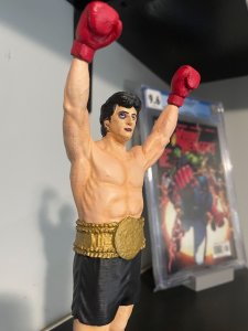 Rocky Balboa - Painted Figurine (3D PLA Printed Personal Collection)