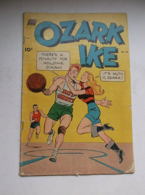 STANDARD COMICS: OZARK IKE #21, RARE GOOD GIRL'S ART GOLDEN AGE, 1952, GD (2.0)! 