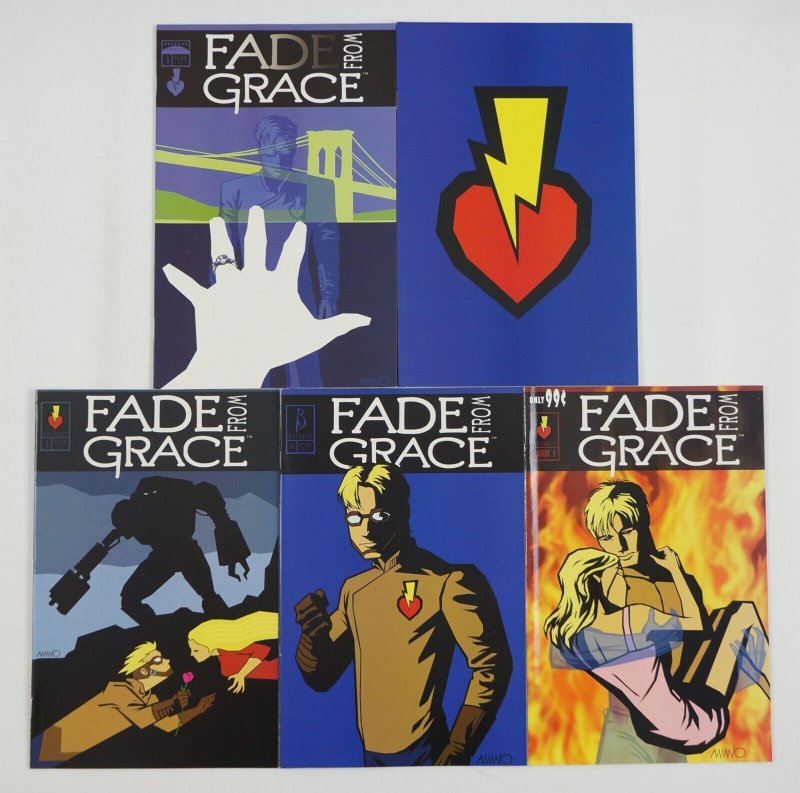 Fade From Grace #1-5 VF/NM complete series - beckett comics -  jeff amano 2 3 4 