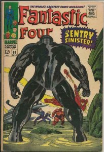 Fantastic Four #64 ORIGINAL Vintage 1967 Marvel Comics 1st Mention of Kree