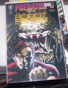 Predator vs Magnus Robot Fighter #1 (Nov 1992, Valiant Comics, Dark Horse)