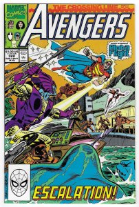 The Avengers #322 Direct Edition (1990)