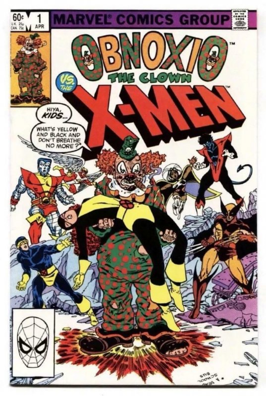 OBNOXIO THE CLOWN #1, NM, X-men, Kupperberg, Marvel, 1983 more Marvel in store