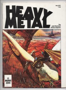 HEAVY METAL #4, VF, July 1977, Arzach, Richard Corben, Moebius, Bode