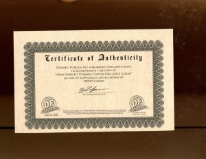 Star Wars #1 - Greg Lard Exclusive Cover With COA! (9.0/9.2) 2015