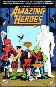 Amazing Heroes #89 VG ; Fantagraphics | low grade comic