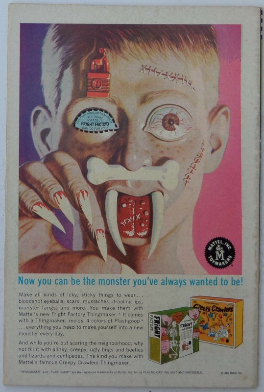 Strange Adventures #201 (Jun 1967, DC), VG-FN, last Animal Man, 2nd full app.