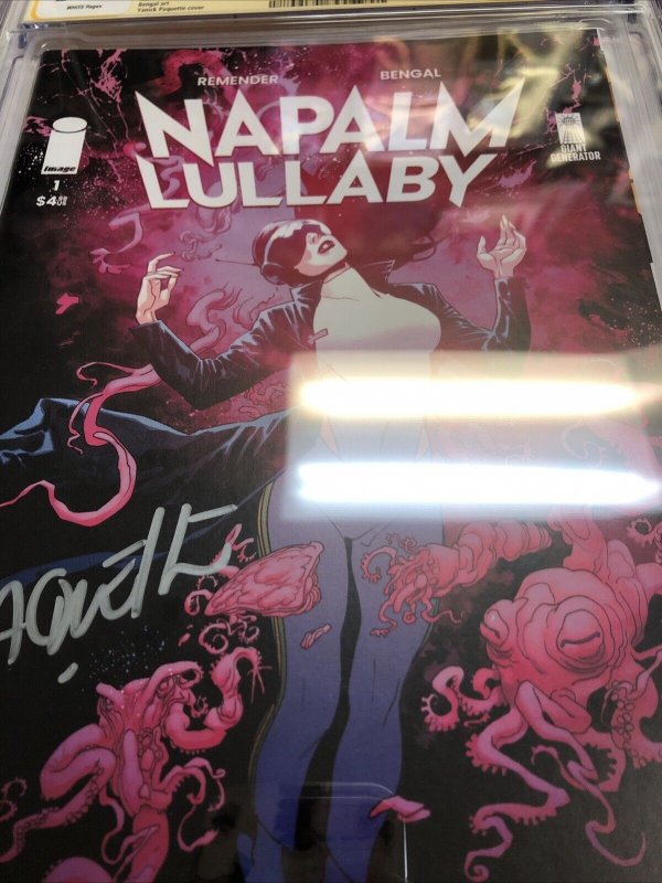 Napalm Lullaby (2024) # 1 (CGC 9.8 SS) Signed Yanick Paquette • 1:10 • Census =2