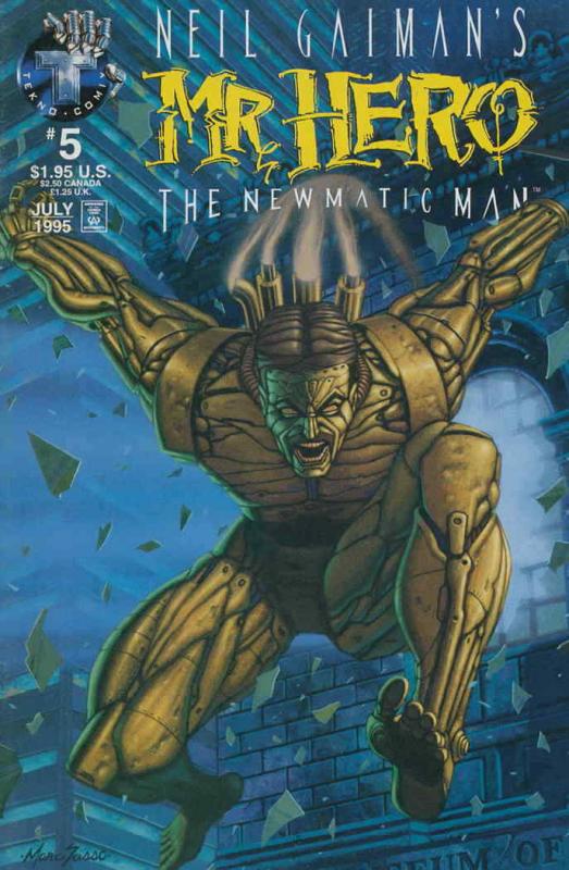 Mr. Hero-The Newmatic Man (Neil Gaiman’s…, 1st Series) #5 VF/NM; Tekno | save on