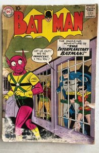 Batman #128  (1959),Detached cover&centerfold,mild rust migr.