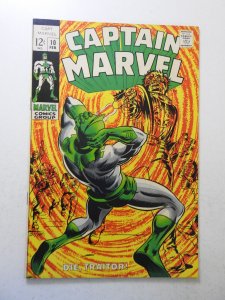 Captain Marvel #10 (1969) VF Condition!
