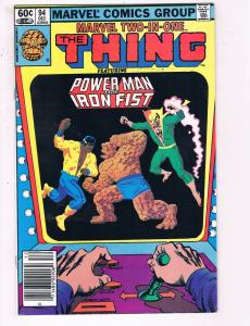 Marvel Two In One #94 VF Marvel Comic Group Comic Book Thing Dec DE23