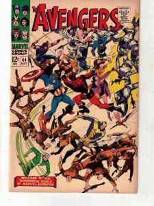 The Avengers #44 1967 FN+ Avengers vs Red Guardian Wow! Black Widow UTAH CERTIF