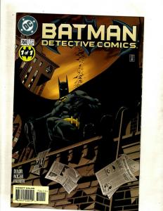 10 Detective Comic Books DC #704 705 706 707 708 709 710 711 712 713 Batman JF23