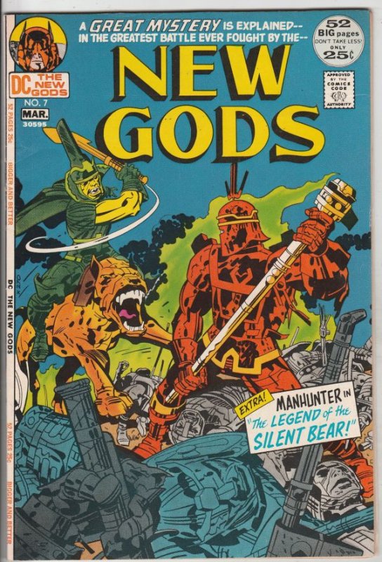 New Gods #7 (Sep-72) VF/NM High-Grade Orion