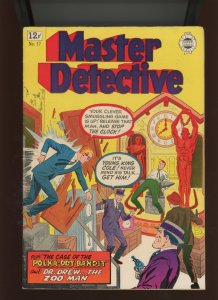 (1964) Master Detective #17: SILVER AGE! REPRINT! WE COMBINE SHIPPING! (5.5/6.0)
