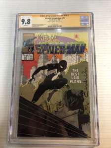 Web of Spider-Man(1987) #26 CGC 9.8 (SS) Signed Charles Vess ~ Marvel