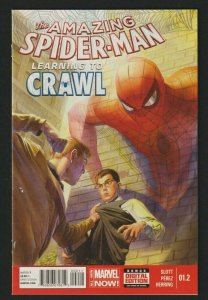 The Amazing Spider-Man #1.2 (2014) Marvel Comics - Learning To Crawl
