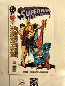 Superman The Man of Tomorrow #2 VF+ DC Comics comic book 16 JW75