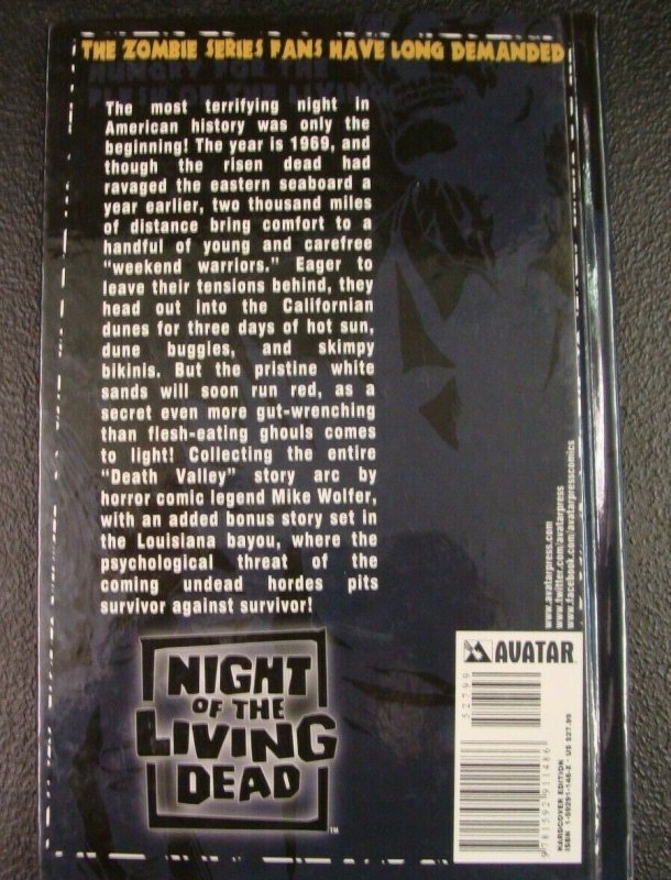 Night of the Living Dead Volume #3 HC Graphic Novel Avatar