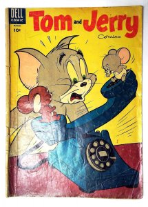 Tom & Jerry Comics #128 (1955) Dell Comics Tom and Jerry 1st Print Comic Book