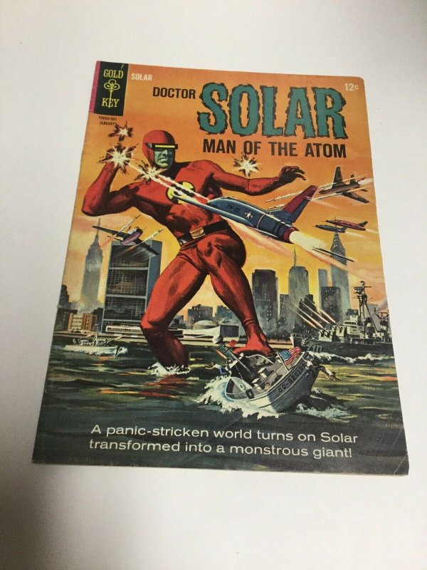 Doctor Solar Man Of The Atom 10 Fn- Fine- 5.5 Gold Key Silver Age
