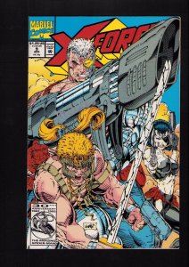 X-Force #9 - SIGNED BY DAN PANOSIAN! (8.0) 1992