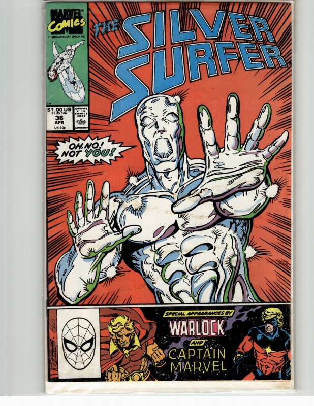 Silver Surfer #36 (1990) Silver Surfer