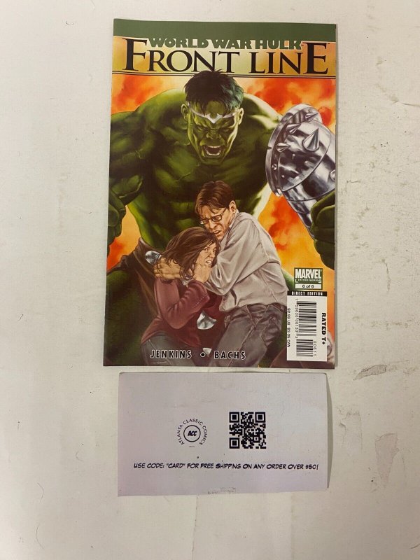 World War Hulk Front Line #6 NM- Marvel comic book 9 MS26