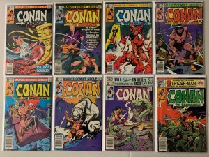 Conan the Barbarian comics lot #121-165 + 3 annuals 46 diff avg 6.0 (1981-84)