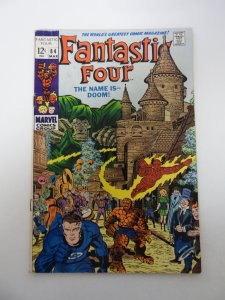 Fantastic Four #84 (1969) VG/FN condition rusty staples