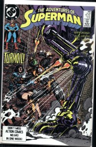 Adventures of Superman #456 Direct Edition (1989) Superman