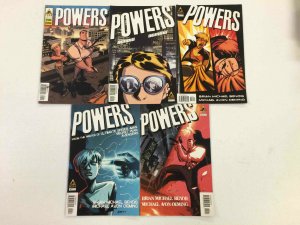 Powers Vol. 2 #1-5 Comic Book Set Icon Marvel 2004