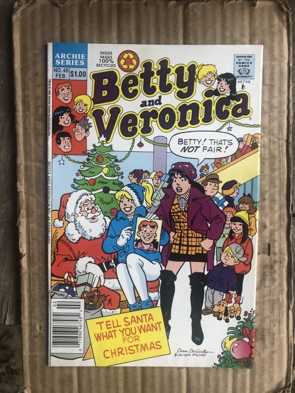 Betty and Veronica #48 Canadian Variant (1992)