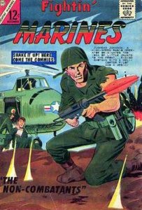 Fightin' Marines #61 VG ; Charlton | low grade comic February 1964 Jughead Johns
