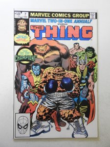 Marvel Two-in-One Annual #7 (1982) FN/VF Condition!