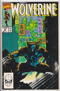 Wolverine #24 (May-90) NM- High-Grade Wolverine