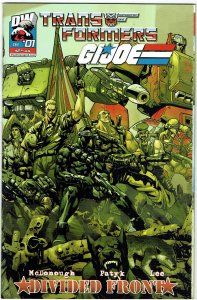 Transformers/G.I. Joe: Divided Front #1 (2004) Lee Good Guys Variant NM