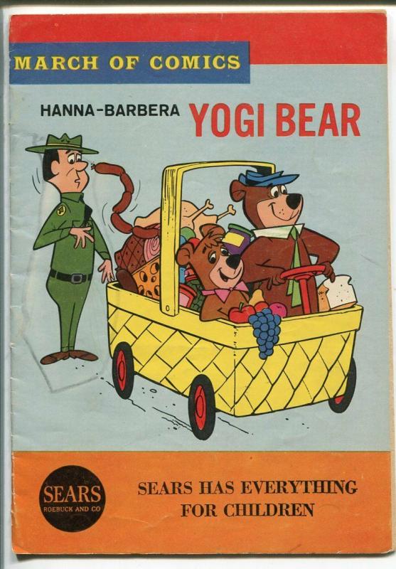 March Of Comics #279 1965-Yogi bear-Boo Boo-5 X 7 1/4 -GOOD/VG