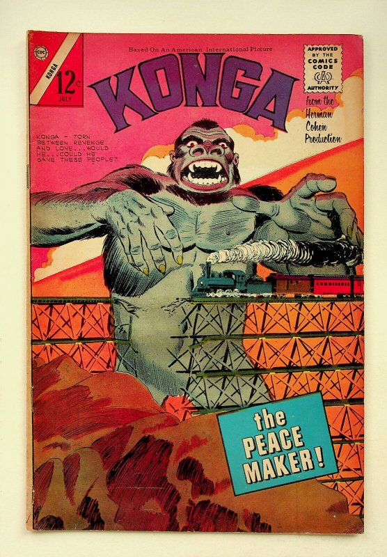 Konga #13 (Jul 1963, Charlton) - Good