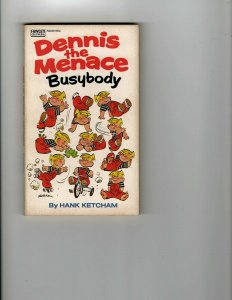 5 Dennis the Menace Books Busybody Teacher's Threat Wanted Short in Saddle +JK17