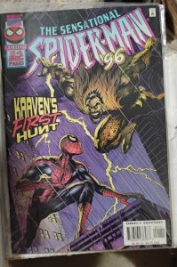 SENSATIONAL SPIDER-MAN   annual #  1996  Marvel disney kravens first hunt key