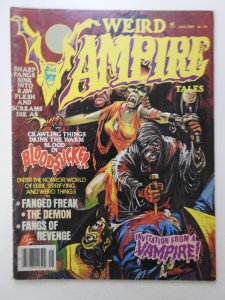 Weird Vampire Tales Vol 3 #4 (1980) Invitation From a Vampire! VG Condition!