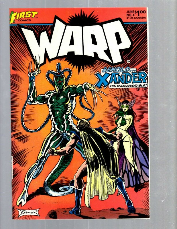 12 First Comics Warp #1 2 3 4 5 6 7 8 9 10 11 12 GK50