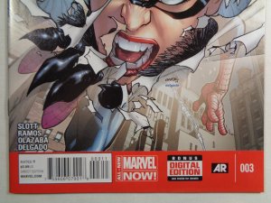 Amazing Spider-Man #1 2 3 1st Appearance Cindy Moon Marvel 2014