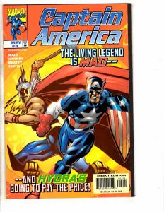 10 Captain America Marvel Comic Books # 1 2 3 4 5 6 7 8 9 10 Avengers Hulk RC13