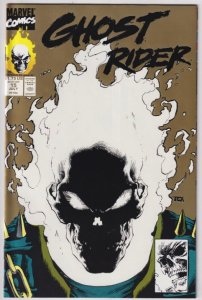 Ghost Rider #15 Second Print Cover (1991) Ghost Rider