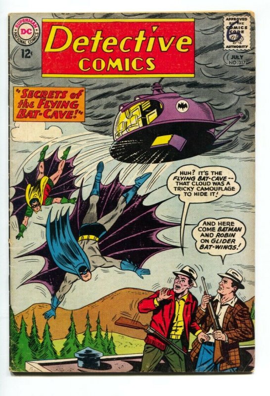 DETECTIVE COMICS #317-1963-BATMAN-DC SILVER AGE--VG